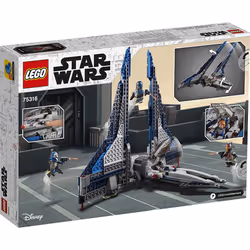 LEGO Star Wars Mandalorian Starfighter 75316 Awesome Toy Building Kit