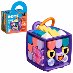 LEGO DOTS Bag Tag Dragon 41939 DIY Craft Decoration Kit; A Great Creative Fun Set for Kids who Love Animal Toys; New 2021 (82 ...