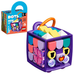 LEGO DOTS Bag Tag Dragon 41939 DIY Craft Decoration Kit; A Great Creative Fun Set for Kids who Love Animal Toys; New 2021 (82 Pieces)