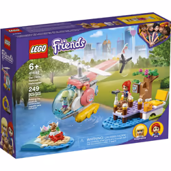 LEGO Friends Vet Clinic Rescue Helicopter 41692 Building Kit; Makes Gr