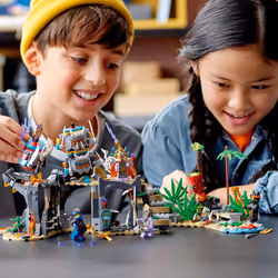 LEGO NINJAGO The Keepers' Village 71747 Building Kit; Ninja Playset Fe