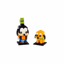 Lego Brickheadz Disney Pluto + Goofy (40378)  Daisy Duck (40476) & Donald Duck (40377) Exclusive Bundle