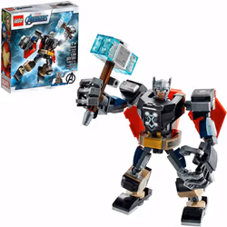 Lego Super Heroes Marvel Tri-Pack Included: Marvel Avengers Classic Thor  Captain America  & Spider-Man Miles Morales 385 Total Pieces
