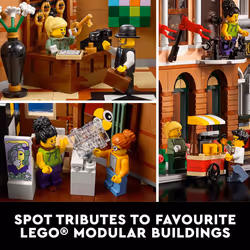 LEGO Icons Boutique Hotel 10297 Modular Building Display Model Kit for