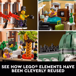 LEGO Icons Boutique Hotel 10297 Modular Building Display Model Kit for - Additional view 4