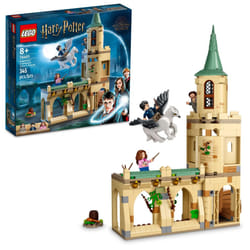 LEGO Harry Potter Hogwarts Courtyard: Sirius's Rescue 76401 Castle Tower Toy  Collectible Set with Buckbeak Hippogriff Figure and Prison Cell