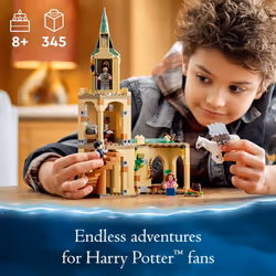 LEGO Harry Potter Hogwarts Courtyard: Sirius's Rescue 76401 Castle Tower Toy  Collectible Set with Buckbeak Hippogriff Figure and Prison Cell