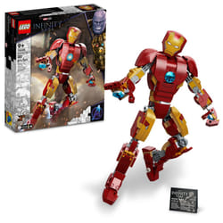 LEGO Marvel Iron Man Figure 76206 Collectible Buildable Toy  Kids Bedroom Display Model from Avengers: Age of Ultron  Infinity Saga Set