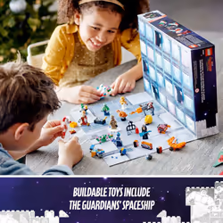 LEGO Marvel Studios Guardians of The Galaxy 2022 Advent Calendar 76231 Building Toy Set and Minifigures for Kids  Boys and Girls  Ages 6+ (2