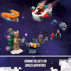LEGO Marvel Studios Guardians of The Galaxy 2022 Advent Calendar 76231 Building Toy Set and Minifigures for Kids  Boys and Girls  Ages 6+ (2 - Additional view 4