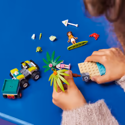 LEGO Friends Turtle Protection Vehicle 41697 Building Toy Set for Kids  Girls  and Boys Ages 6+ 90 Pieces
