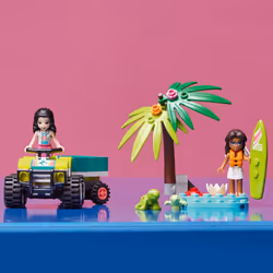LEGO Friends Turtle Protection Vehicle 41697 Building Toy Set for Kids  Girls  and Boys Ages 6+ 90 Pieces - Additional view 4