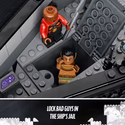LEGO Marvel Black Panther: War on The Water  76214 Wakanda Forever Bui