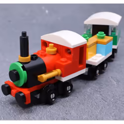 LEGO Creator 6379821 Winter Holiday Train 73 Piece Easy to Build Figur