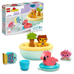 LEGO DUPLO Bath Time Fun: Floating Animal Island 10966 Bath Toy for Babies and Toddlers 1.5 Plus Years Old  Baby Bathtub Water Toys  Easy to Clean