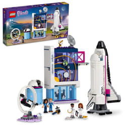 LEGO Friends Olivias Space Academy Shuttle Rocket 41713  NASA Space Shuttle Toy for Kids  Pretend Play Space Academy with Astronaut Mini Figures  Gift