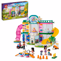LEGO Friends Pet Day-Care Center 41718 Building Toy Set for Kids Girls and Boys Ages 7+ (593 Pieces)