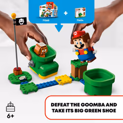 LEGO Super Mario Goombas Shoe Expansion Set 71404 Building Toy Set for