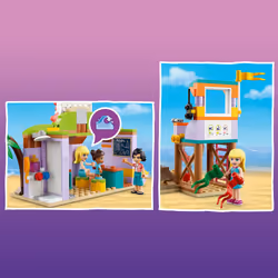 LEGO Friends Surfer Beach Fun 41710 Building Toy Set for Girls  Boys