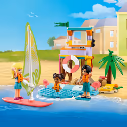 LEGO Friends Surfer Beach Fun 41710 Building Toy Set for Girls  Boys - Additional view 4