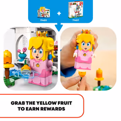 LEGO Super Mario Cat Peach Suit and Frozen Tower Expansion Set 71407 B