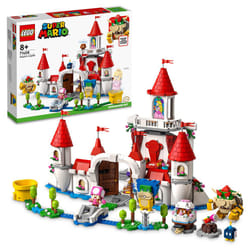 Lego Super Mario Peachs Castle Expansion Set 71408  Buildable Game Toy  Gifts for Kids Aged 8 Plus with Time Block Plus Bowser and Toadette Figures  t