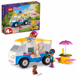 LEGO Friends Ice-Cream Truck Building Toy Pretend Play Gift for Kids G