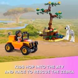 LEGO Friends Mia's Wildlife Rescue Toy 41717 with Zebra and Giraffe Safari Animal Figures Plus 3 Mini Dolls  Birthday Gift Idea for Kids  Girls & Boys