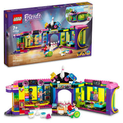 LEGO Friends Roller Disco Arcade Set 41708  Toy Bowling Game  Andrea Mini-Doll Included  Birthday Present Idea for Kids  Girls and Boys 7+  Fun Playse