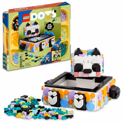 LEGO DOTS Cute Panda Tray 41959 Toy Crafts Set DIY Jewelry Box Desk Tidy or Storage Trays Personalisable Animal Gift Idea ...