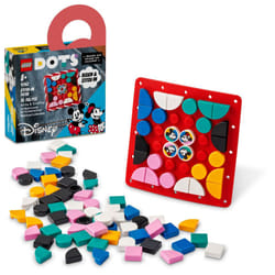 LEGO DOTS Disney Mickey and Minnie Mouse Stitch-On Patch 41963  DIY Toy Badge Making Kit to Decorate Clothes  Backpacks and More  Craft Kit for Kids A