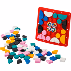 LEGO DOTS Disney Mickey and Minnie Mouse Stitch-On Patch 41963  DIY Toy Badge Making Kit to Decorate Clothes  Backpacks and More  Craft Kit for Kids A - Additional view 4