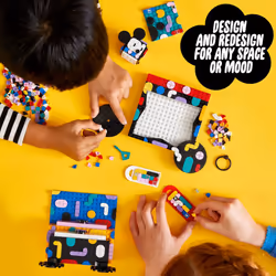LEGO DOTS Disney Mickey & Minnie Mouse Back-to-School Project Box 41964 6in1 Toy Arts and Crafts Building Set with Bag Tags  Sticker Patch and Desk Ti - Additional view 4