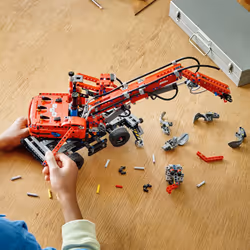 LEGO Technic Material Handler 42144  Mechanical Model Crane Toy  with