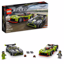 LEGO Speed Champions Aston Martin Valkyrie AMR Pro & Vantage GT3 2 Collectible Model 76910 - Race Car and Toy Set Includes 2 ...
