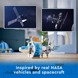 LEGO City Lunar Space Station  60349 NASA Inspired Building Toy  Model
