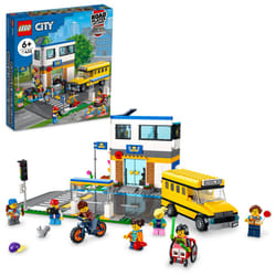 LEGO City School Day 60329 Building Kit; Toy School Playset with 2 Cit