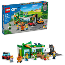 LEGO My City Grocery Store 60347 Building Toy Set for Girls  Boys  and