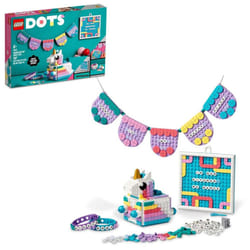 LEGO DOTS Unicorn Creative Family Set  5in1 Toys with Letter Board  Bracelet Making Craft Set  Creative Hobby for Girls and Boys from 6 Years 41962