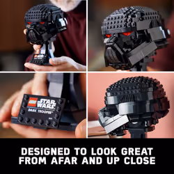 Lego Star Wars Dark Trooper Helmet