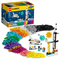 LEGO Classic Space Mission 11022 Building Set; Includes 10 Space Toy Mini Builds in 1 Playset for Ages 5+ (1 700 Pieces)