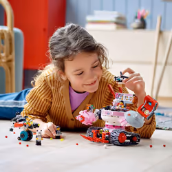 LEGO Monkie Kid Pigsys Noodle Tank 80026 Building Kit; Cool Toy Playset Idea for Creative Kids (662 Pieces)