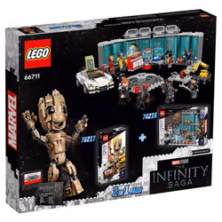 LEGO The Infinity Saga: Marvel Baby Groot & Iron Man Co-Pack - 2 in 1  Instruction Manual included