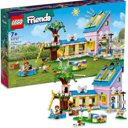 LEGO Friends Dog Rescue Center 41727  Pet Animal Playset for Kids with Autumn and Zac Mini-Dolls  Toy Vet Set  Sensory Toy for Kids Ages 7 Plus Years