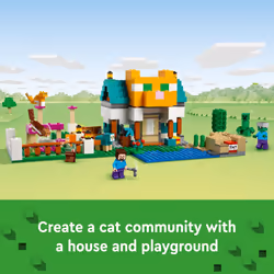 LEGO Minecraft The Crafting Box 4.0 21249 Building Toy Set  Custom-Build Playset Featuring Classic Bricks  Figures and Game Accessories  Model Guides
