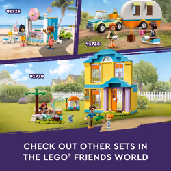 LEGO Friends Paisleys House 41724  Doll House Toy for Girls and Boys 4 Plus Years Old  Playset with Accessories Including Bunny Figure  Birthday Gift - Additional view 4