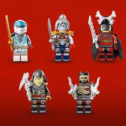 LEGO NINJAGO Zanes Ice Dragon Creature 71786  2in1 Dragon Toy to Actio - Additional view 3