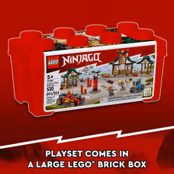 Lego NINJAGO Creative Ninja Brick Box 71787  Toy Storage  Bricks to Bu