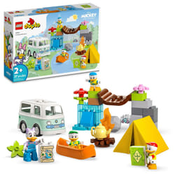 LEGO DUPLO Disney Mickey and Friends Camping Adventure 10997 Toddler Building Toy Set  Features 4 DUPLO Toy Figures: Daisy Duck  Huey  Dewey and Louie