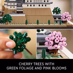 LEGO Architecture Landmarks Collection: Himeji Castle 21060 Building Set  Build & Display this Collectible Model for Adults  Fun Gift for Lovers of Ja - Additional view 4